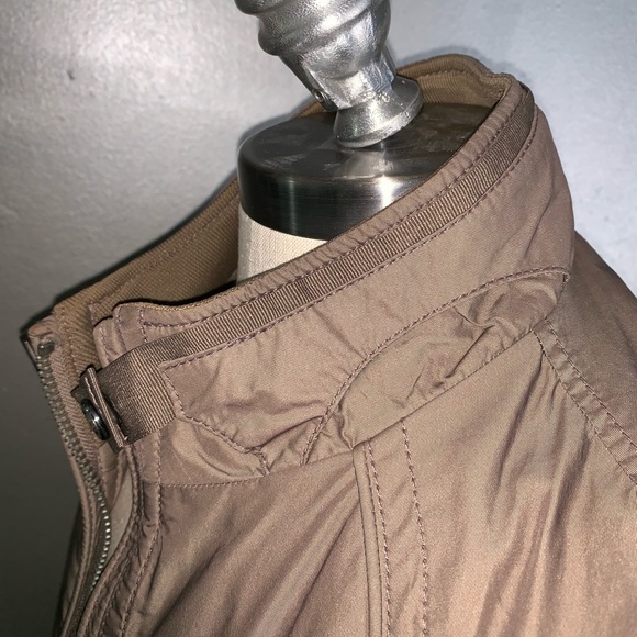 Men’s Zara Nylon Mock Neck Moto Bomber Jacket - Picture 5 of 8